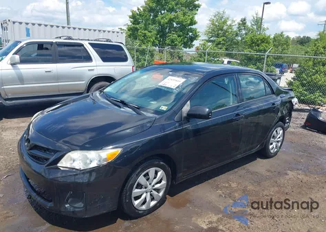 2012 Toyota Corolla Le из США, поврежденный, VIN 5YFBU4EE1CP047766